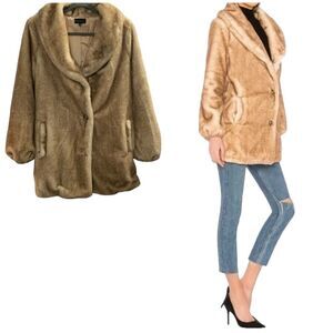 MAJORELLE Brinley Faux Fur Coat